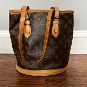 Louis Vuitton Petite Monogram Bucket Bag